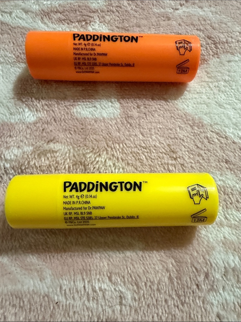 Dr. PawPaw Paddington Sweet Treats Lip Balm Set - Yellow, Orange, Blue - Picture 9 of 10